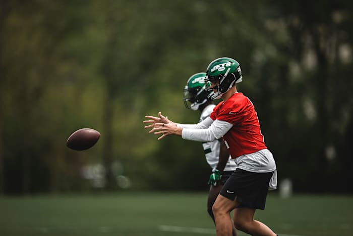 The second overall pick, Zach Wilson, is preparing for a big rookie year.